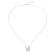 Náhrdelník s diamantmi Love3
