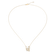 Náhrdelník s diamantmi Love3