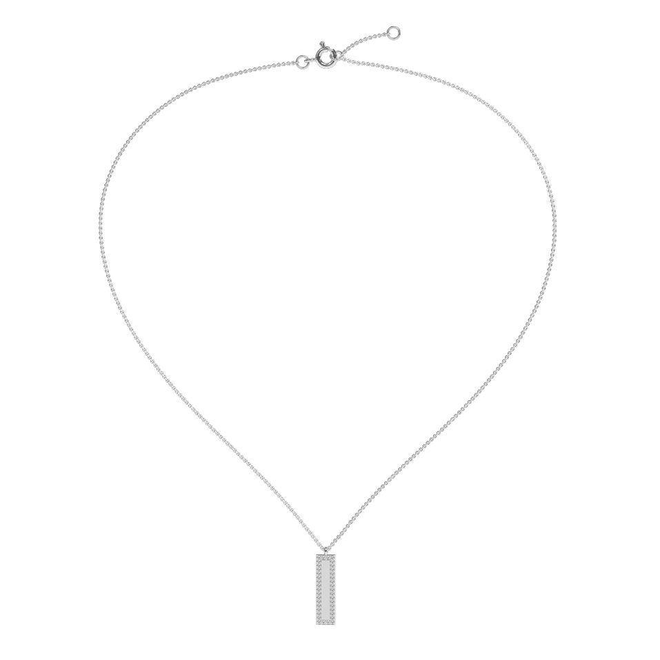 Náhrdelník s diamantmi Diamond Shimmer