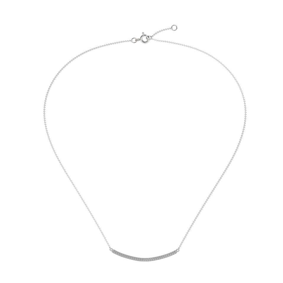 Náhrdelník s diamantmi Essential