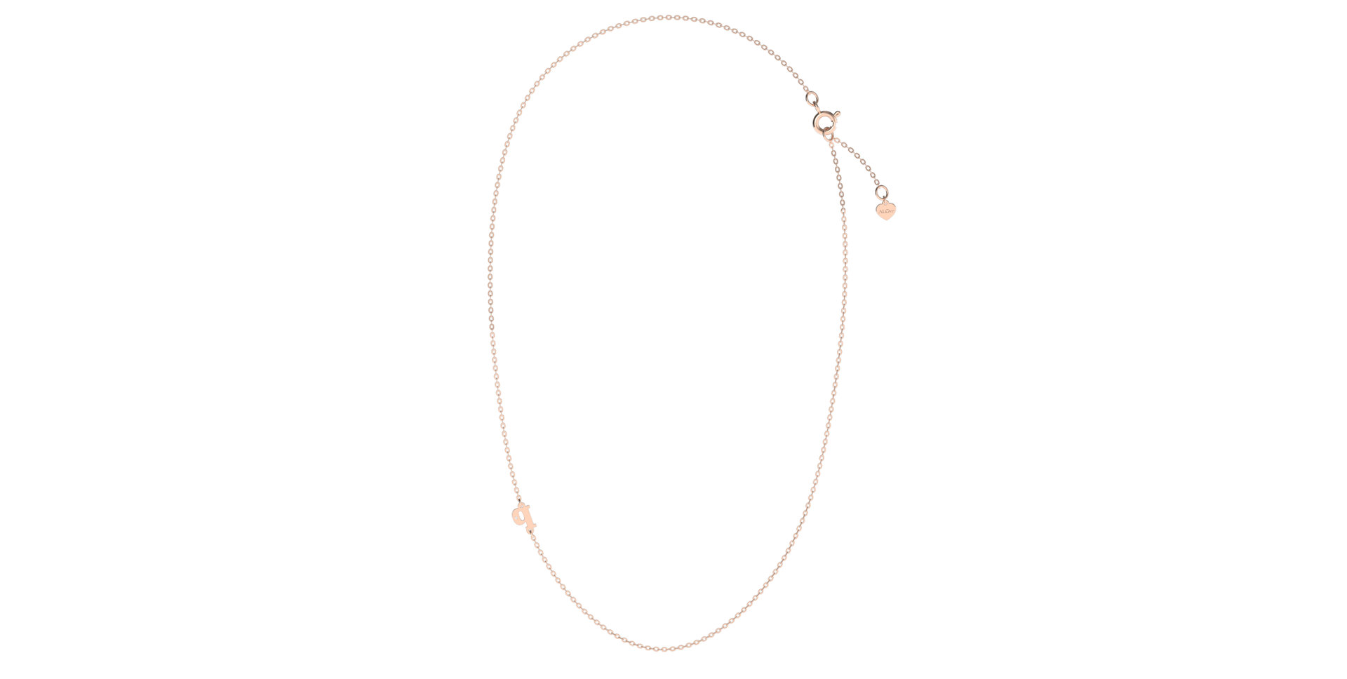 Náhrdelník s diamantom Big Classic Q