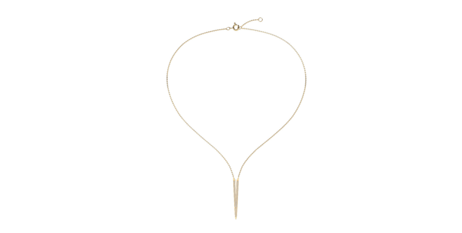 Náhrdelník s diamantmi Sparkling Victory