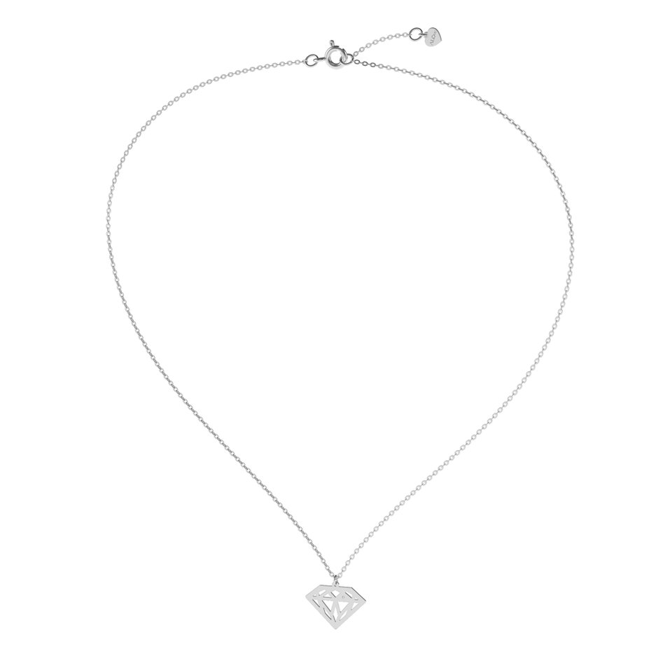 Náhrdelník s diamantom Diamond