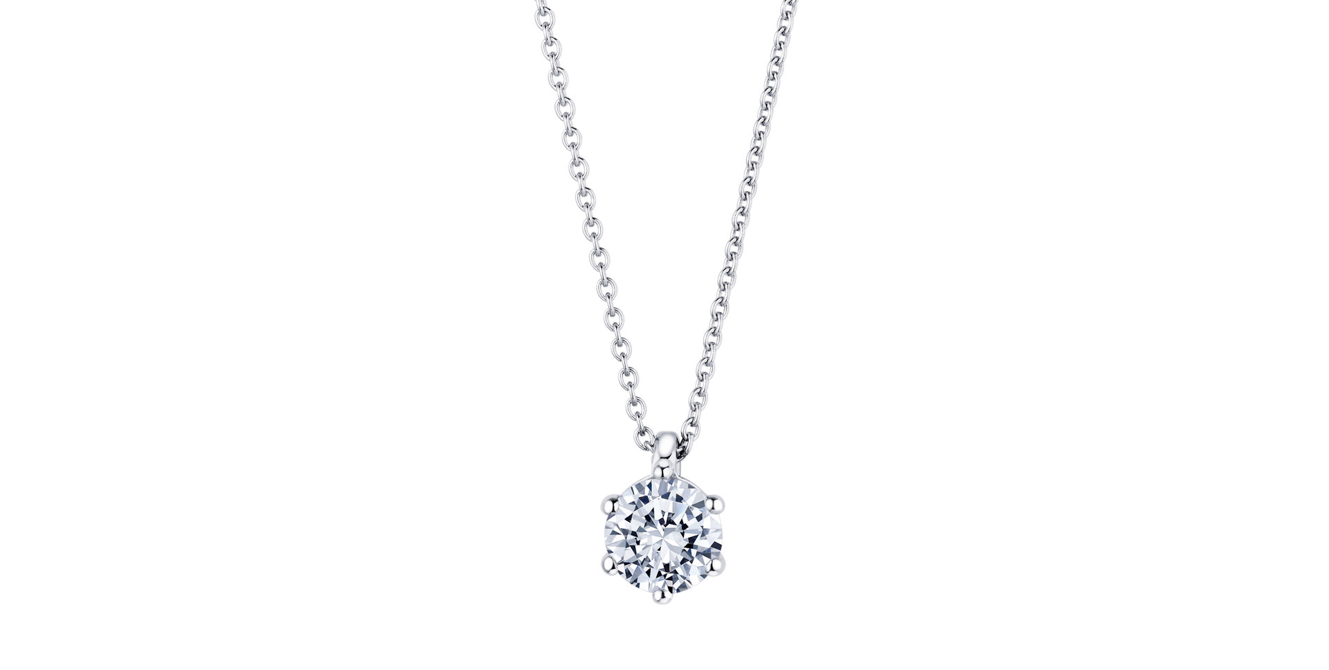 Náhrdelník s diamantom Diamond Dot