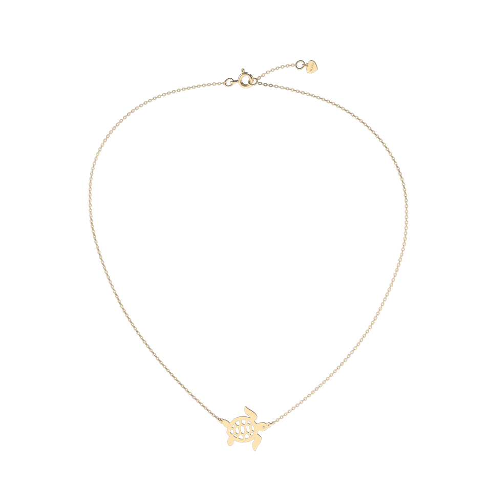 Náhrdelník s diamantom Turtle
