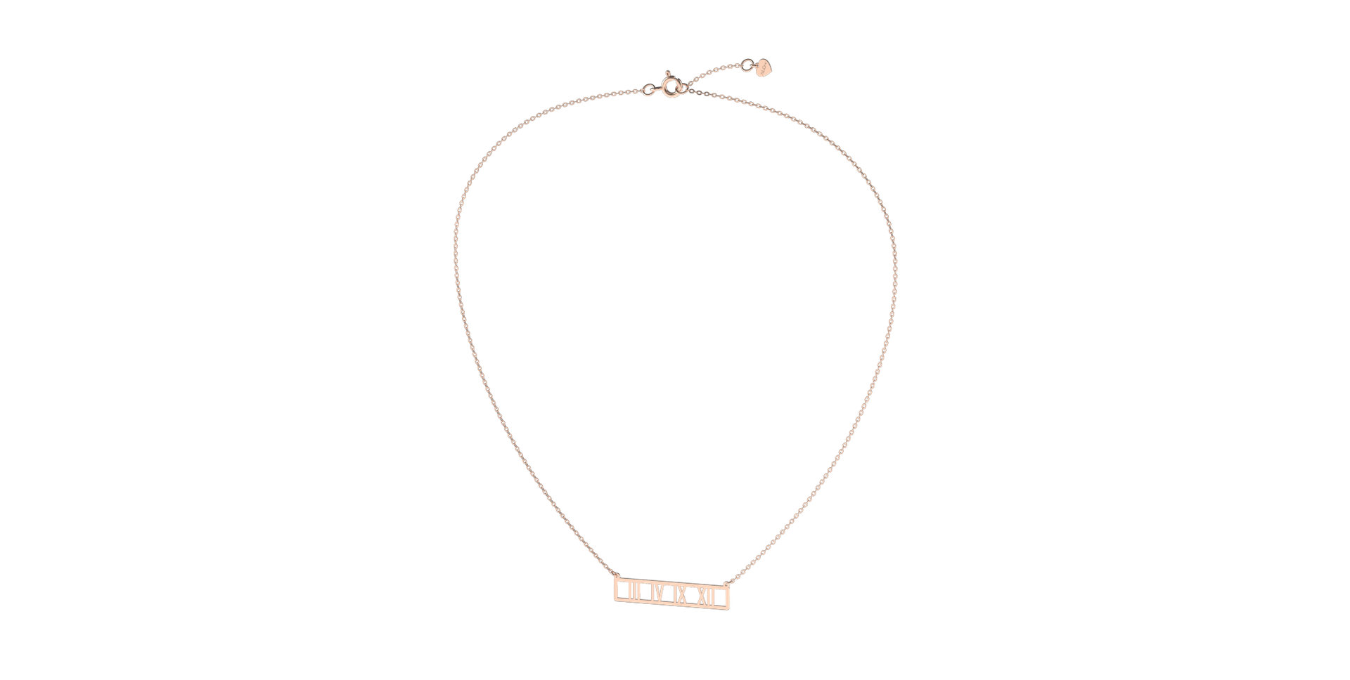 Náhrdelník s diamantom Precious Time