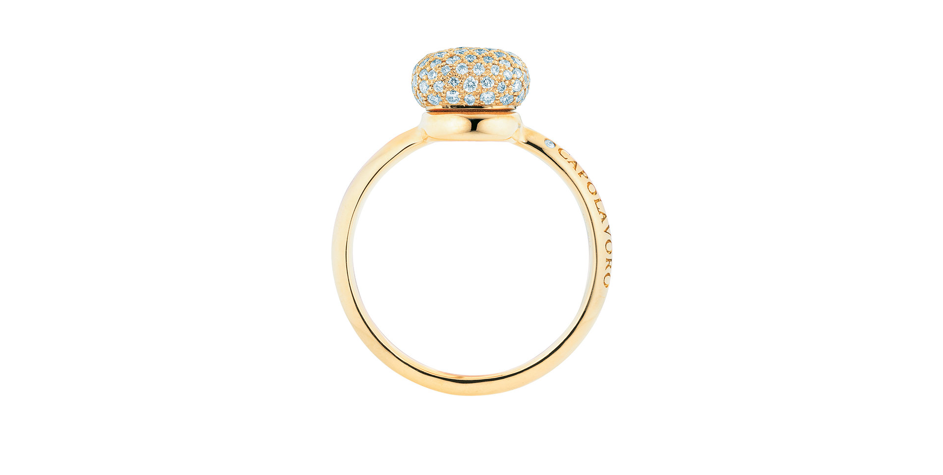 Prsteň s diamantmi Happy Holi