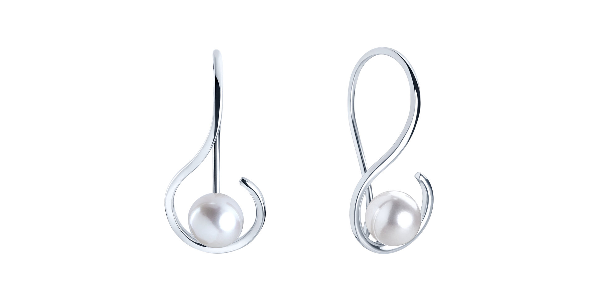 Náušnice s perlou Virgo