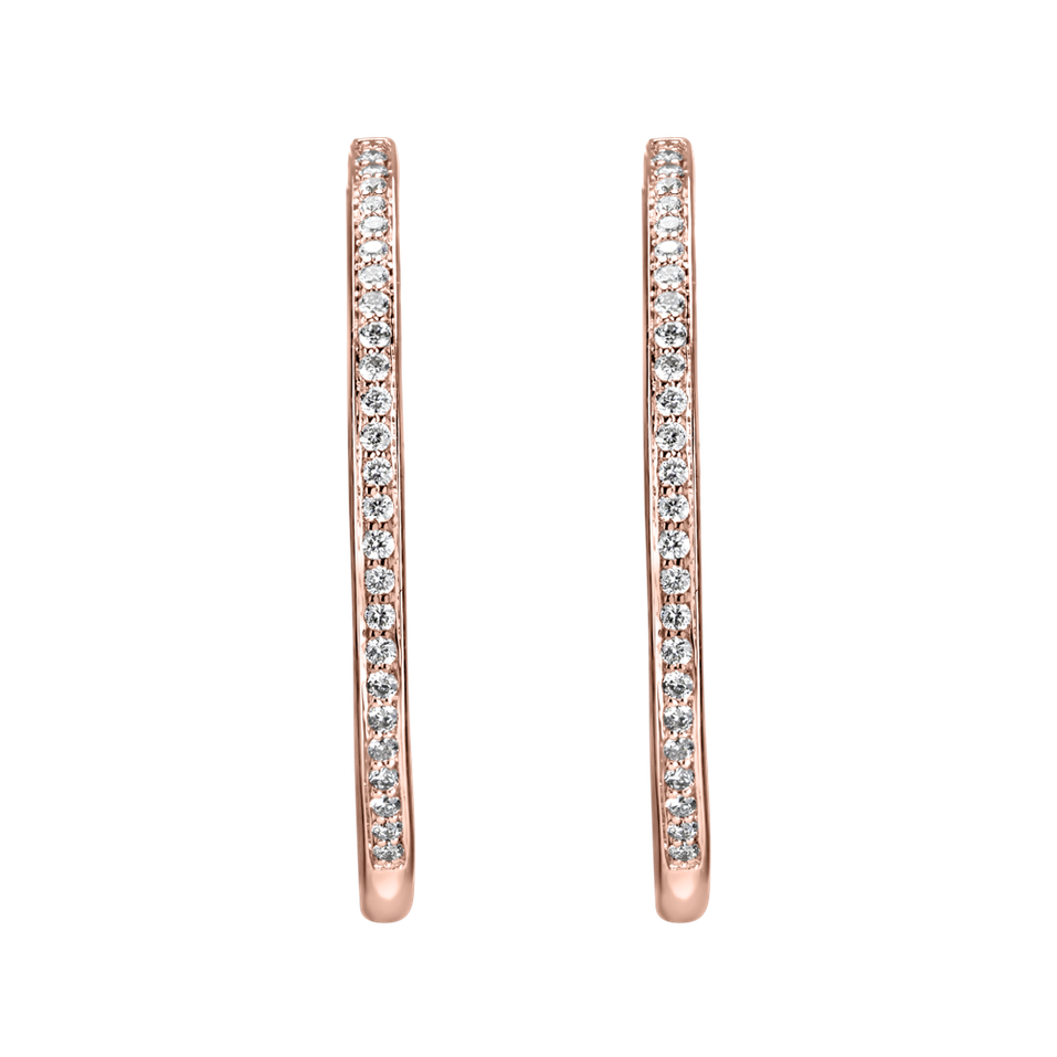 Náušnice s diamantmi Shiny Goddess