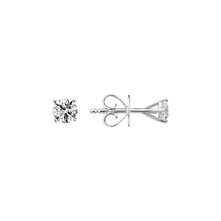 Náušnice s diamantom Essential Shine