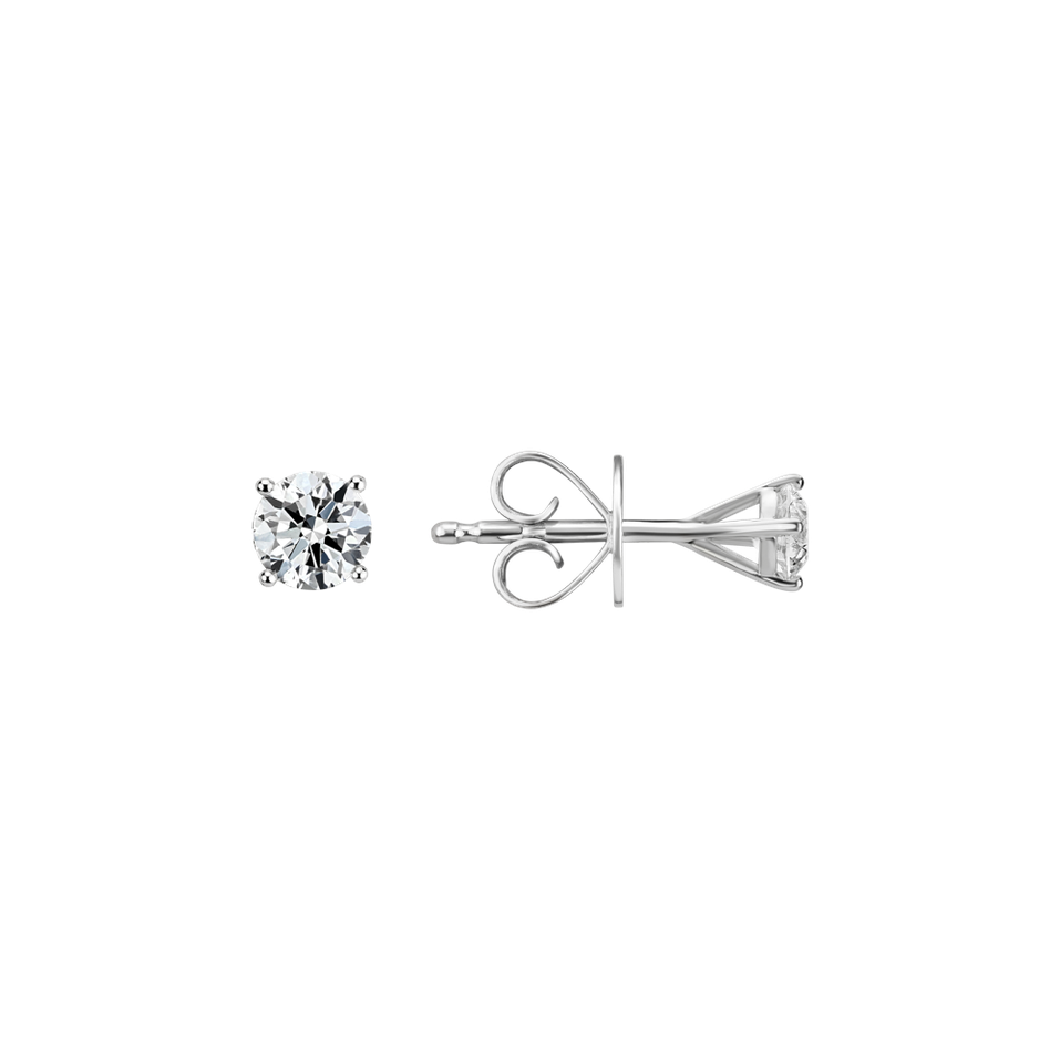 Náušnice s diamantom Essential Shine