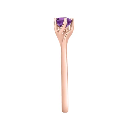 Prsteň s ametystom brazil Bonbon