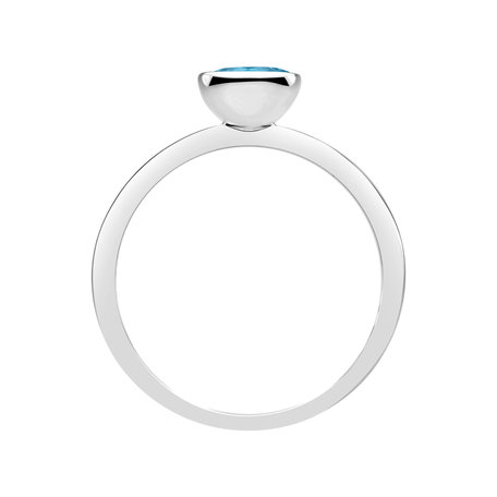 Prsteň s topásom swiss Bonbon