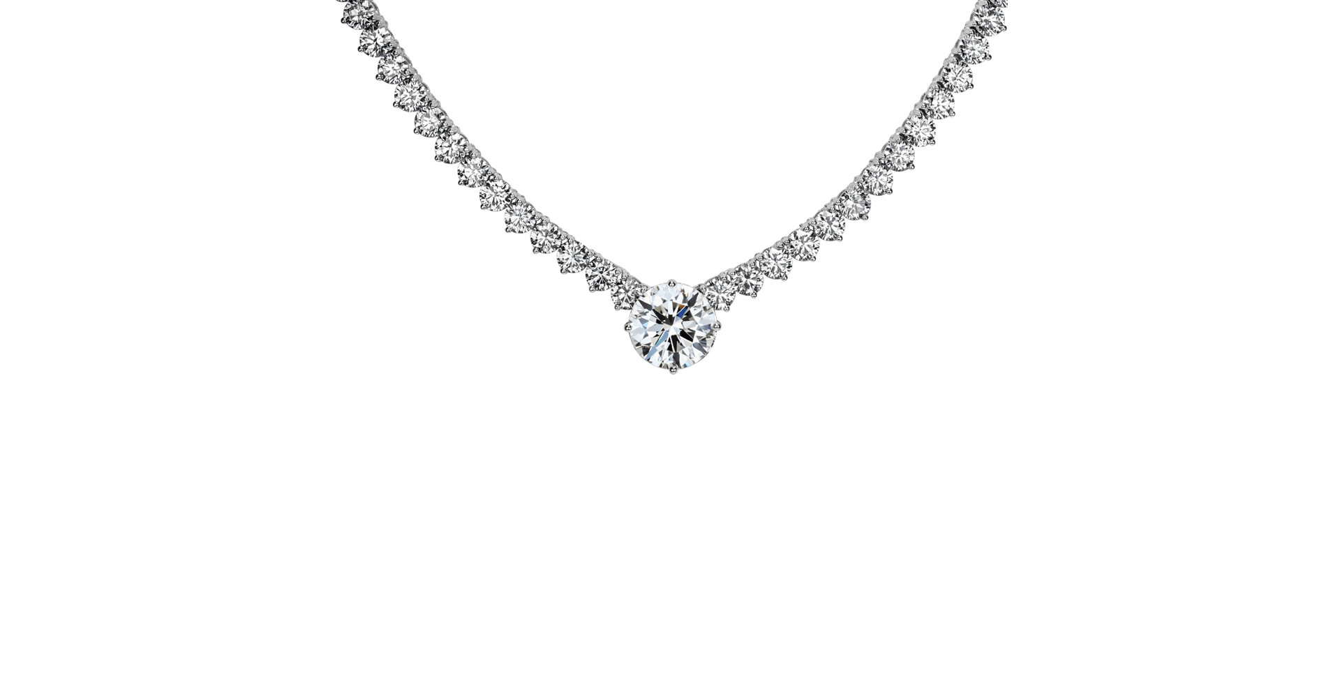 Náhrdelník s diamantmi Gremory