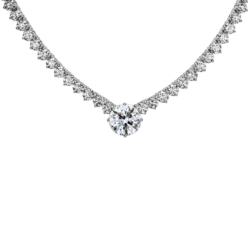 Náhrdelník s diamantmi Gremory