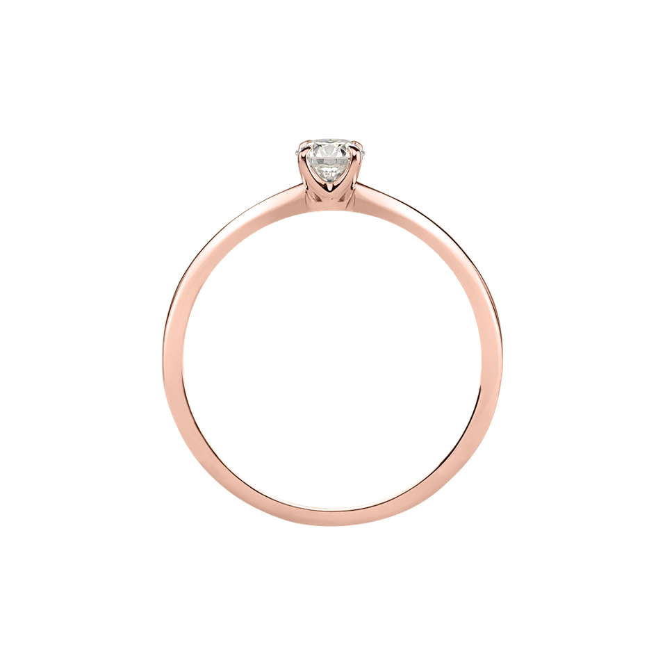 Prsteň s diamantom One Love