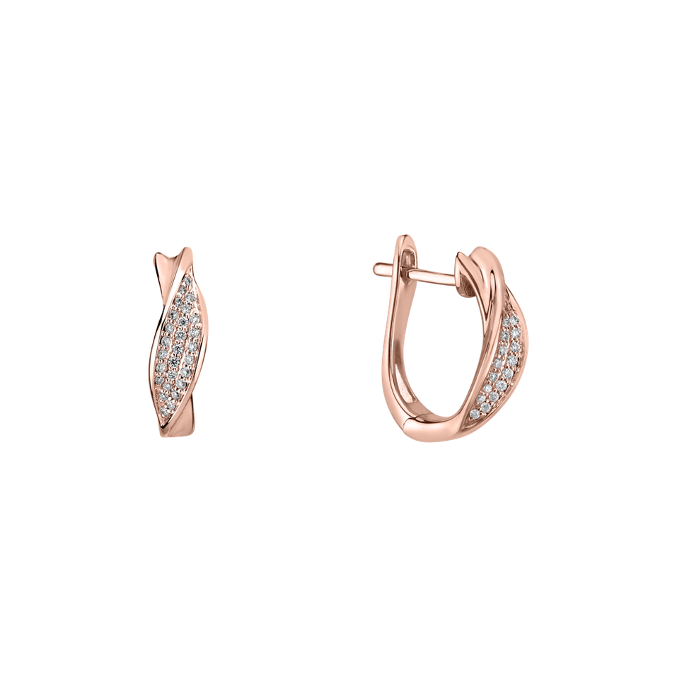 Náušnice s diamantmi Divine Gem