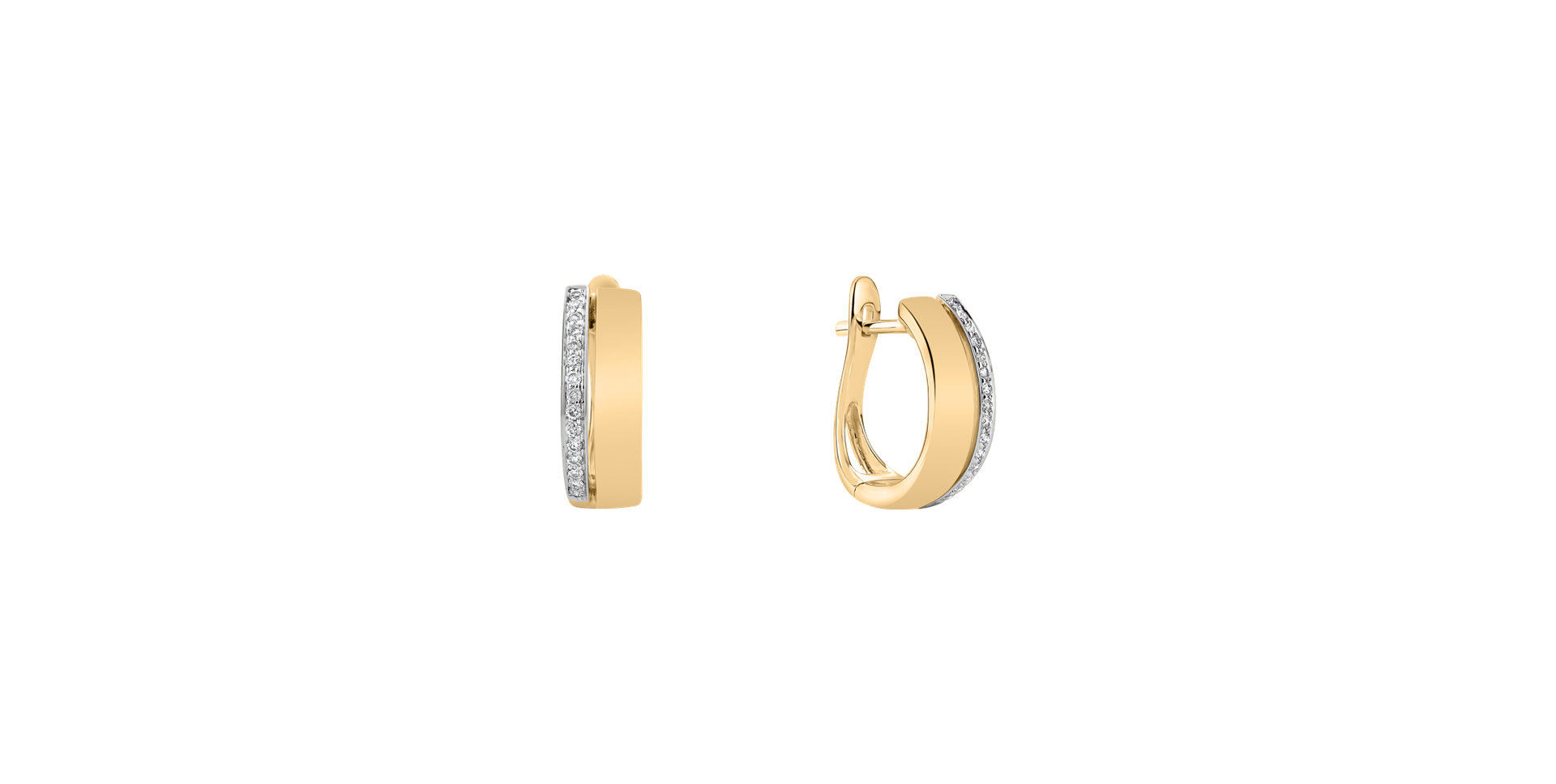 Náušnice s diamantmi Moonlight Spirit