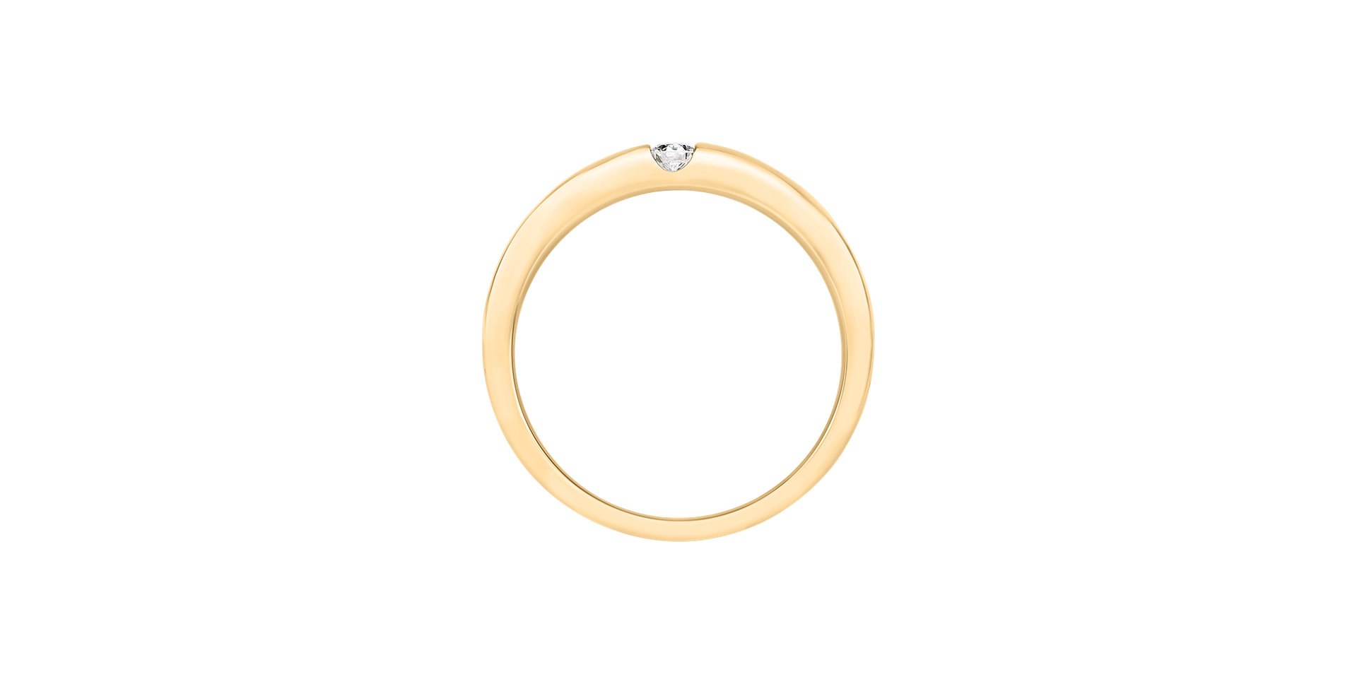 Prsteň s diamantom Tender Love