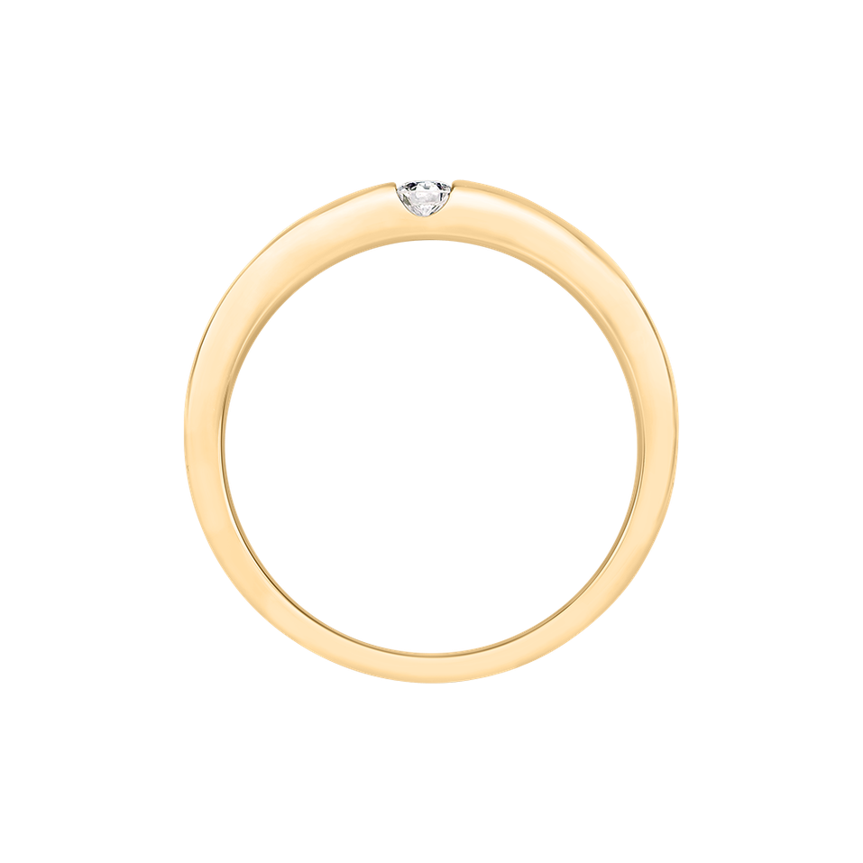 Prsteň s diamantom Tender Love