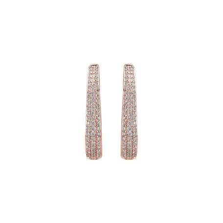 Náušnice s diamantmi Eden Diamonds