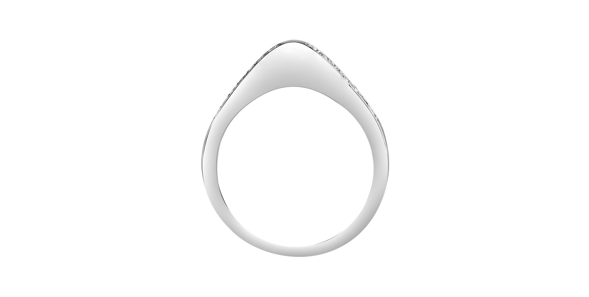Prsten s diamanty Triangulum