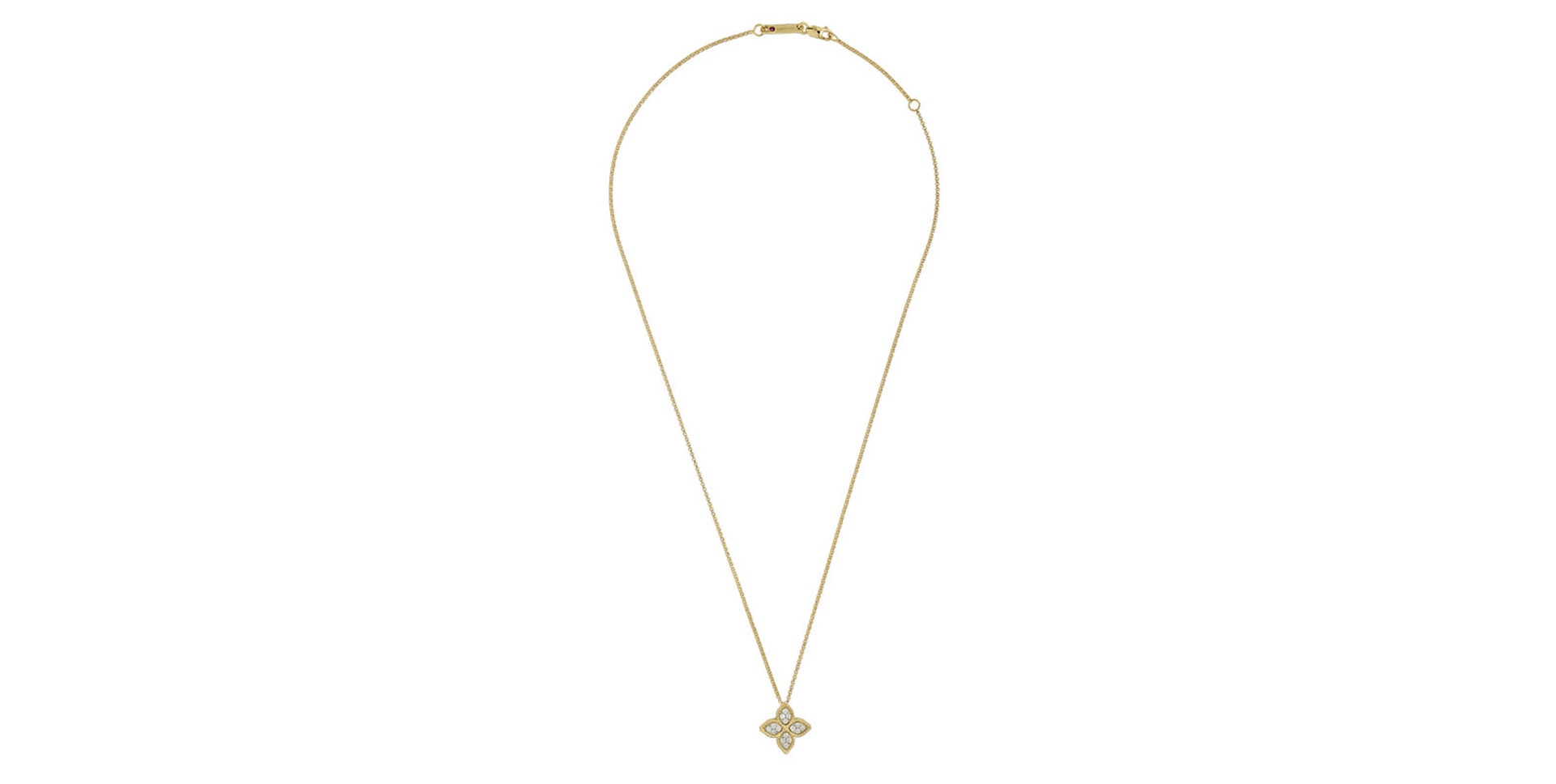 Náhrdelník s diamantmi Princess Flower