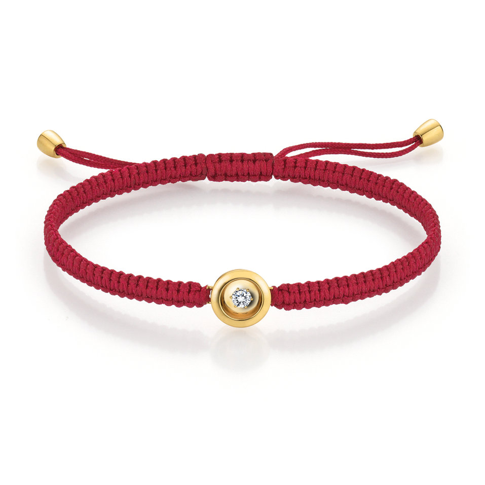 Náramek s diamantem JH