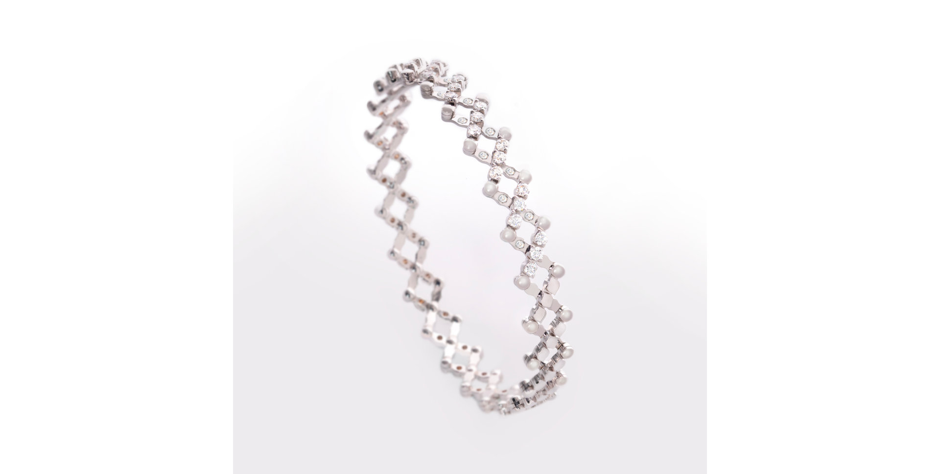 Prsteň / náramok s diamantmi Brevetto