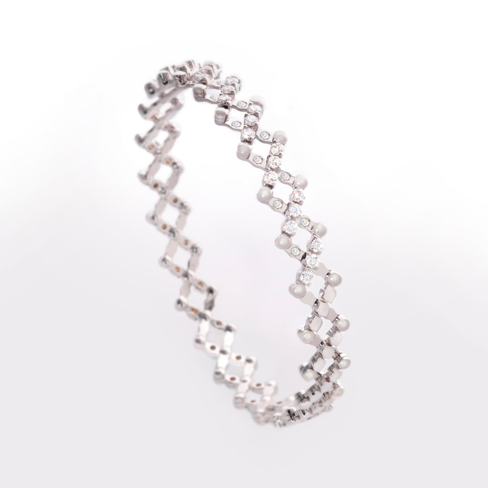 Prsteň / náramok s diamantmi Brevetto