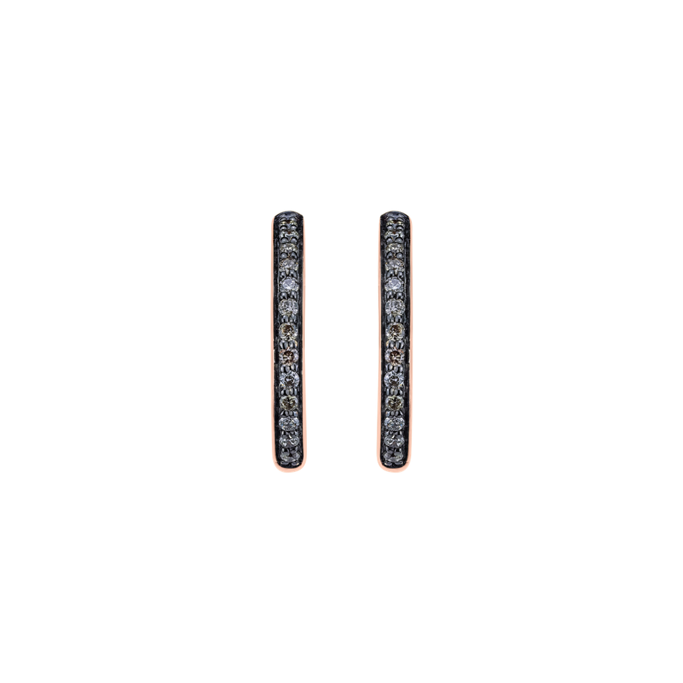 Náušnice s diamantmi Creolyn