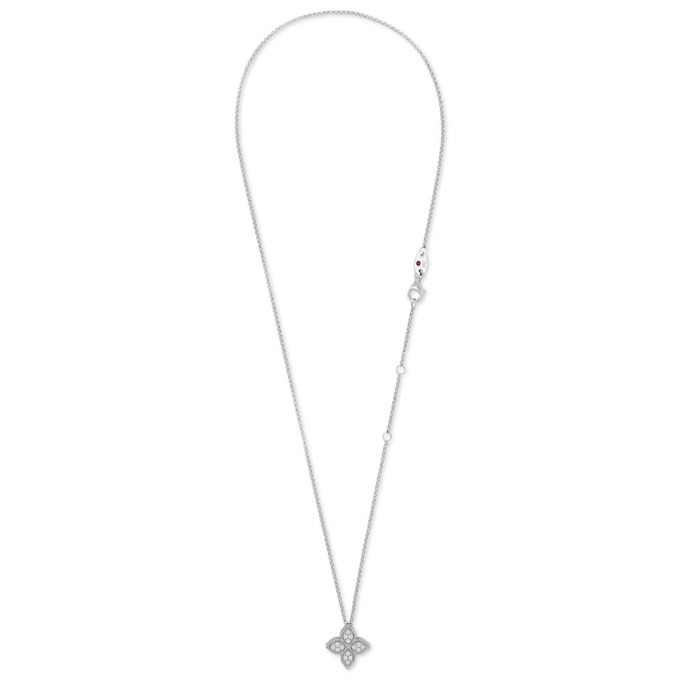 Náhrdelník s diamantmi Princess Flower