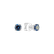 Náušnice s topásom Orbs3