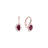 Náušnice s diamantmi a rubínom Princess Sparkle3