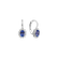 Náušnice s diamantmi a tanzanitom Princess3