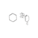 Náušnice s diamantom Hexapolygon3