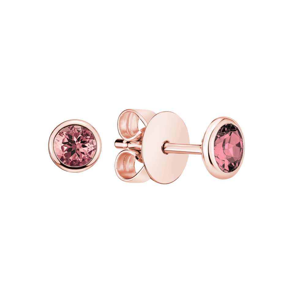 Náušnice s turmalínom Shiny Dots