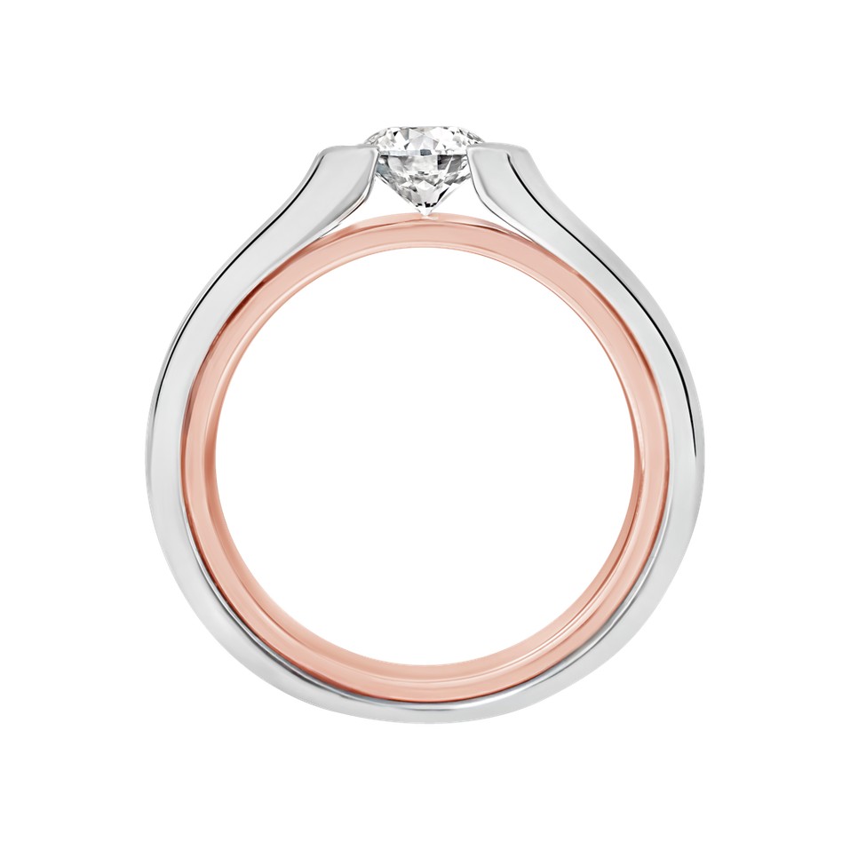 Prsteň s diamantom Lioren