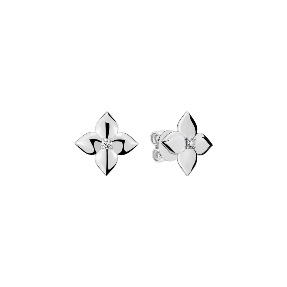 Náušnice s diamantom Lily's Grace