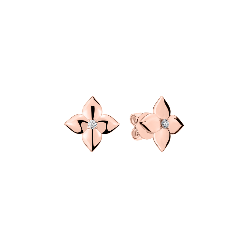 Náušnice s diamantom Lily's Grace