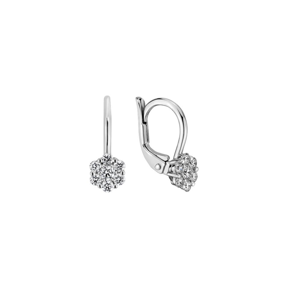 Náušnice s diamantmi Brilliance