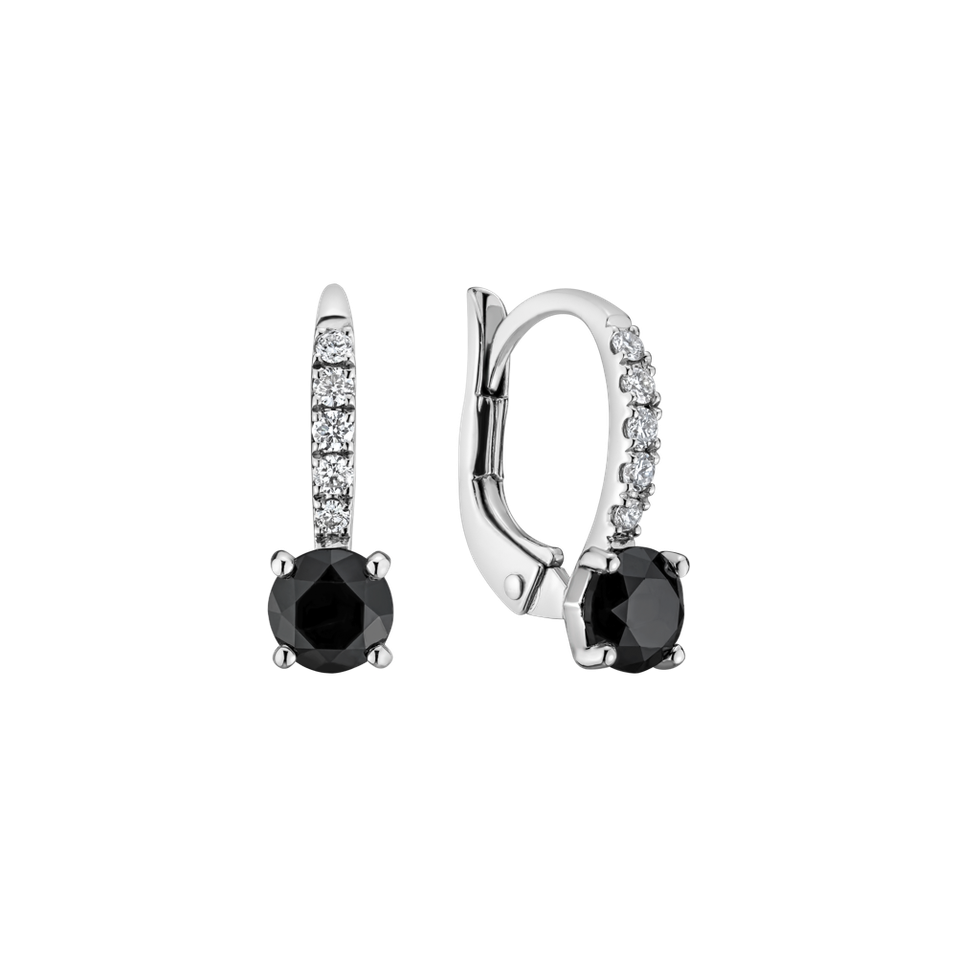 Náušnice s diamantmi Evoria