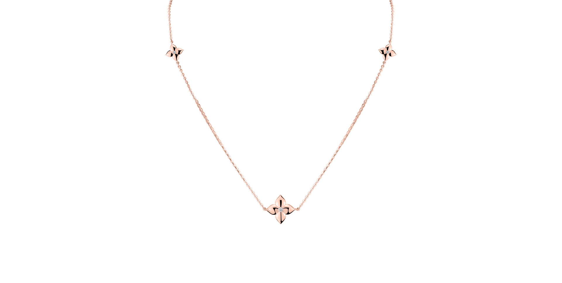 Náhrdelník s diamantmi Lily's Grace