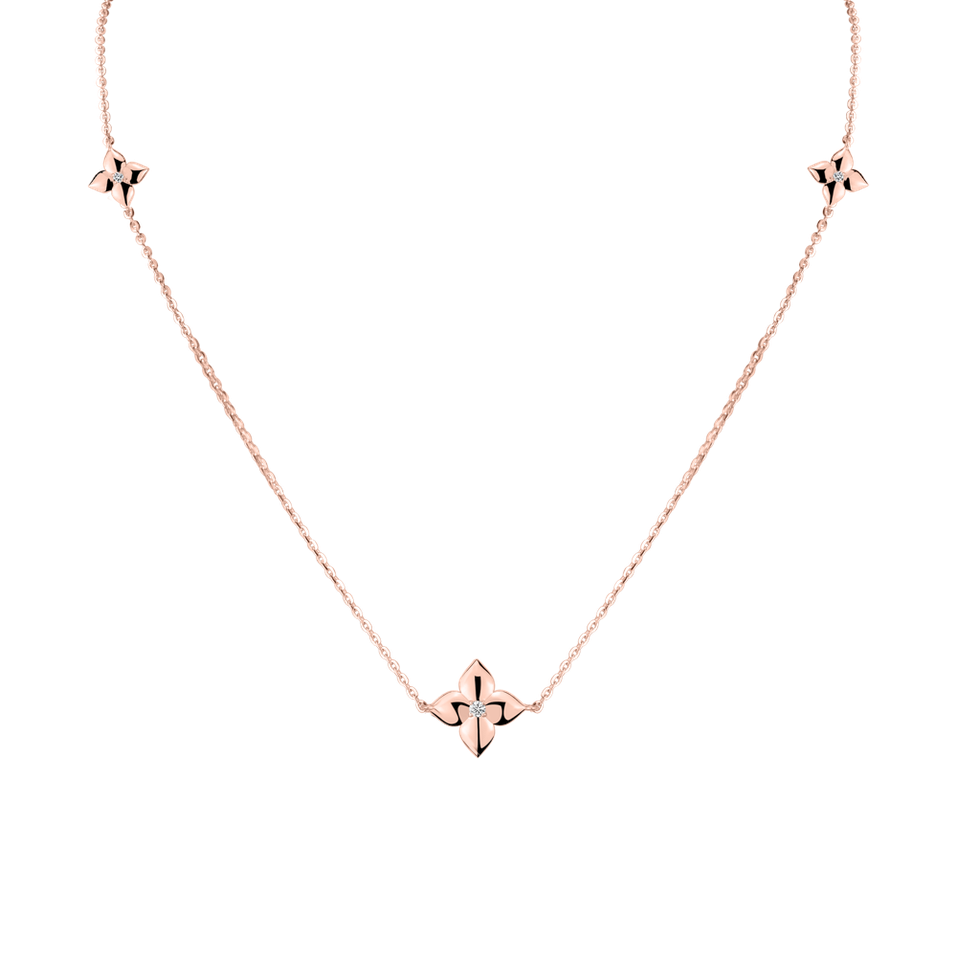 Náhrdelník s diamantmi Lily's Grace