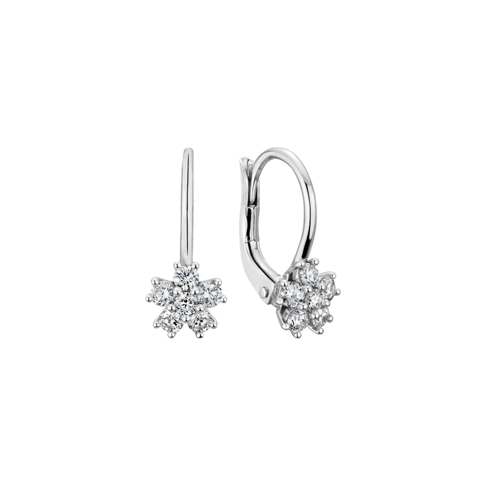 Náušnice s diamantmi Sparkless