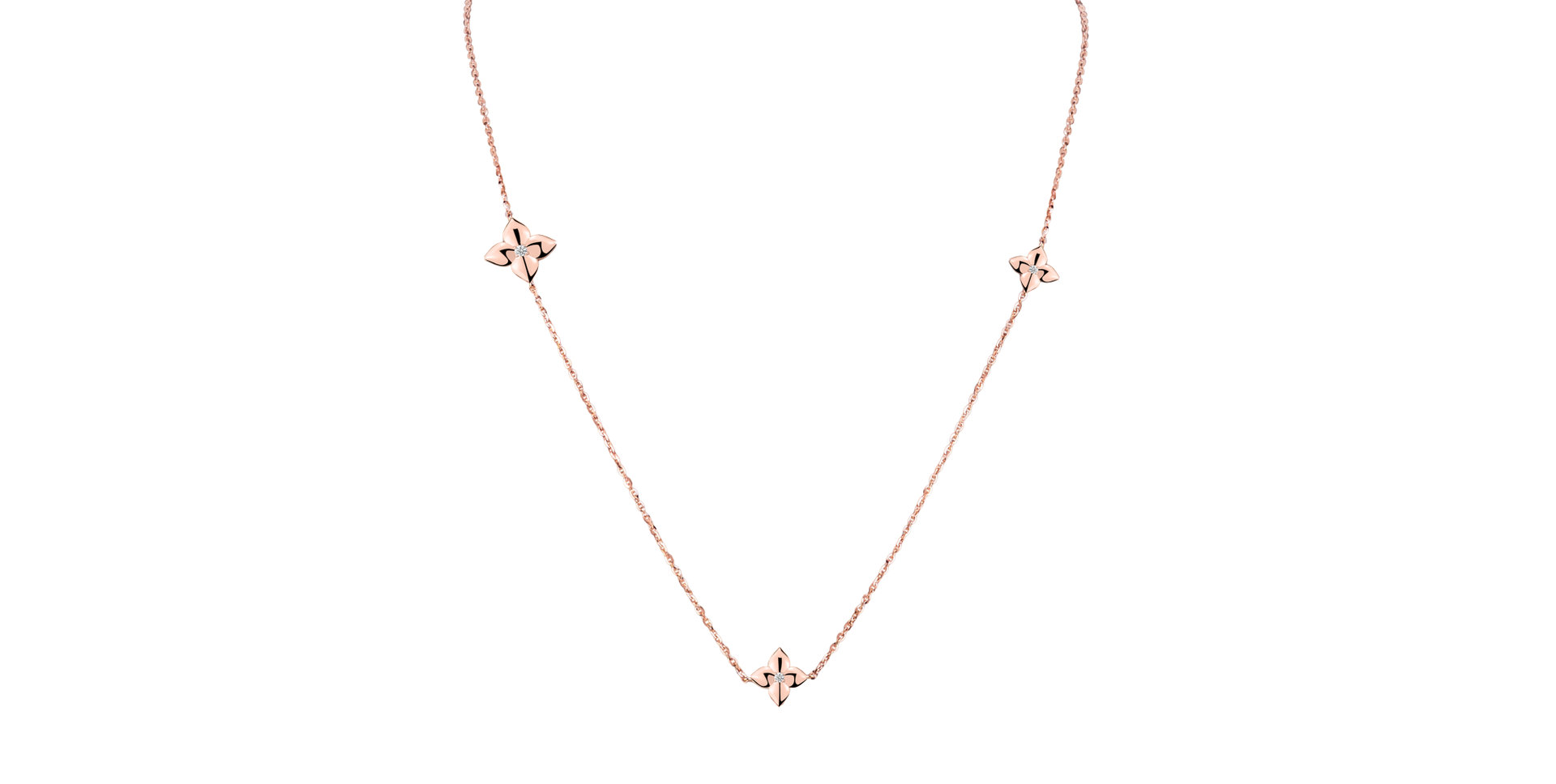 Náhrdelník s diamantmi Lily's Grace