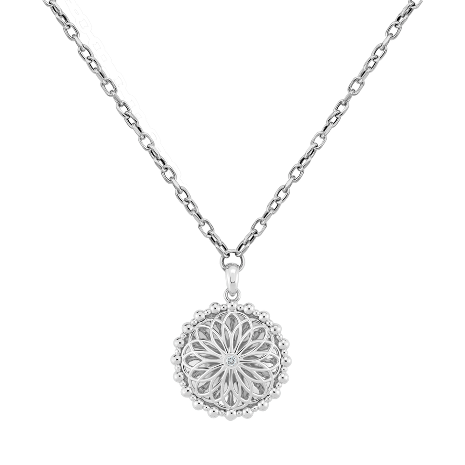 Náhrdelník s diamantmi Piece of Sun