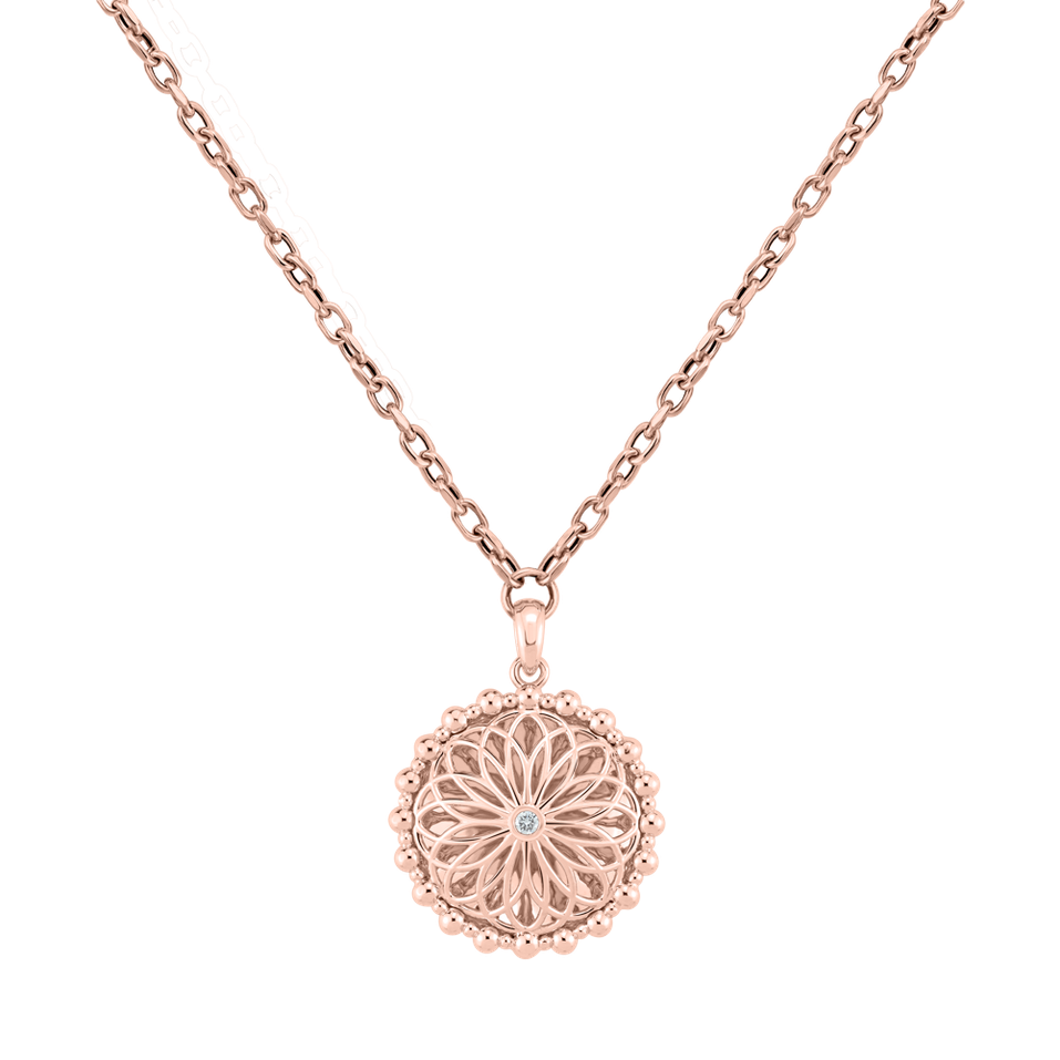 Náhrdelník s diamantmi Piece of Sun