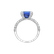 Prsteň s diamantmi a tanzanitom Ocean Muse3