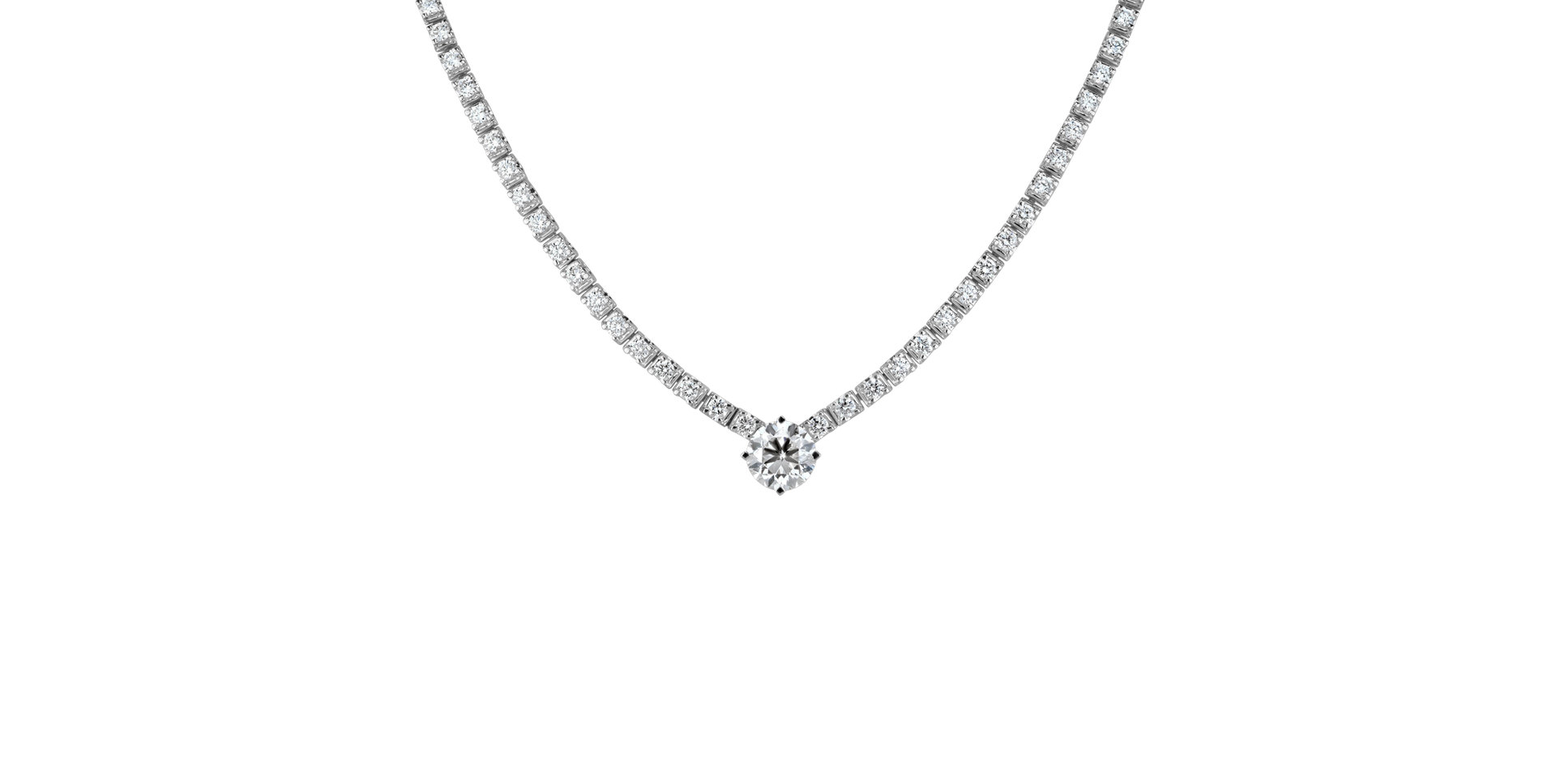 Náhrdelník s diamantmi Gremory